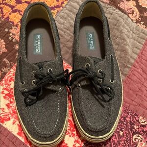 Sperry Men's Charcoal Boat Shoes